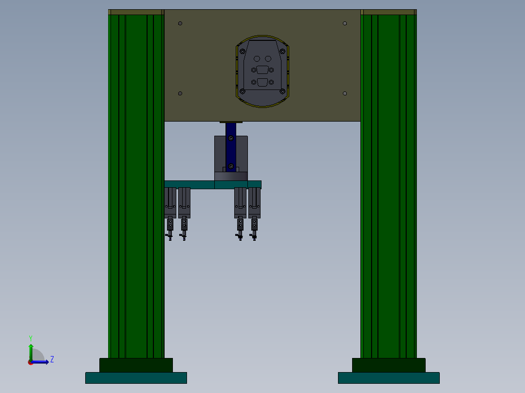 搬运机构左视图