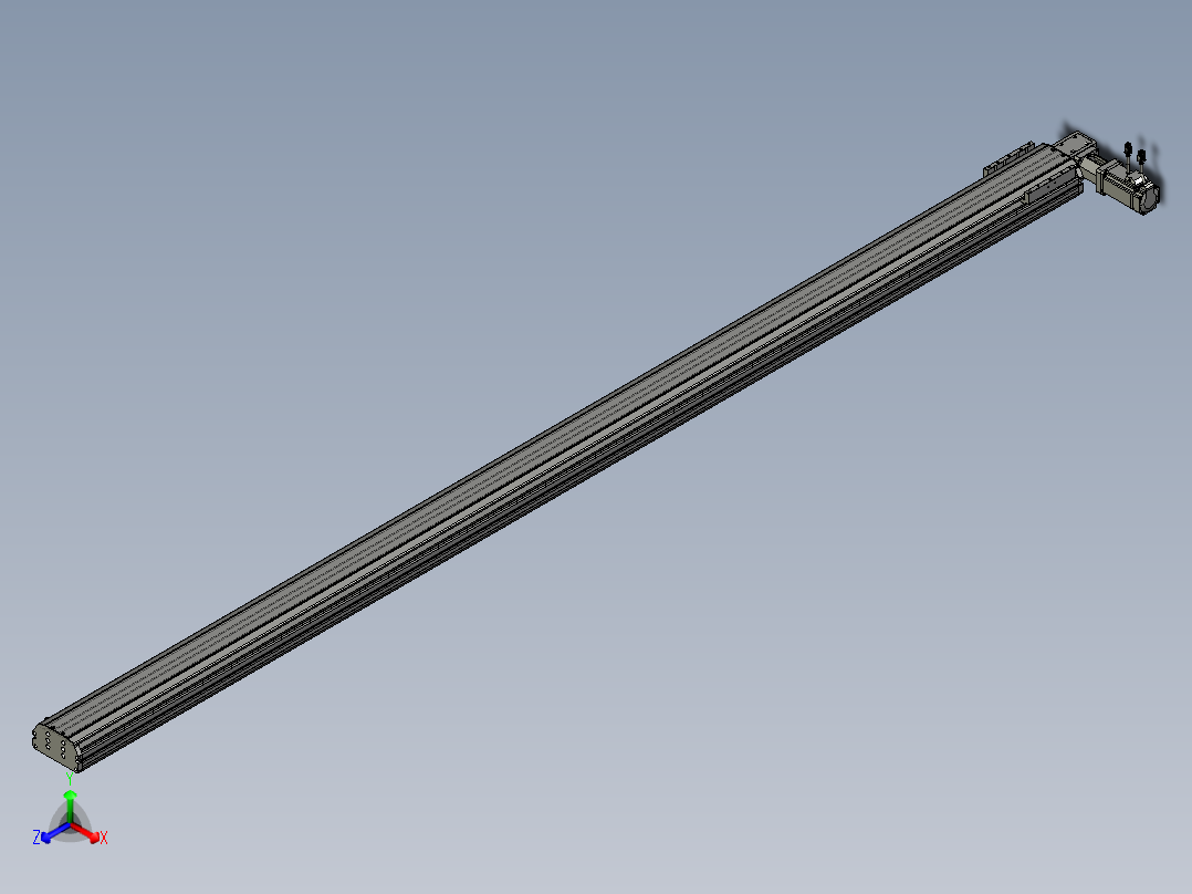 东锦同步带传动-直线滑台模组DH135B-L125-S2750-BL-P400W-C3