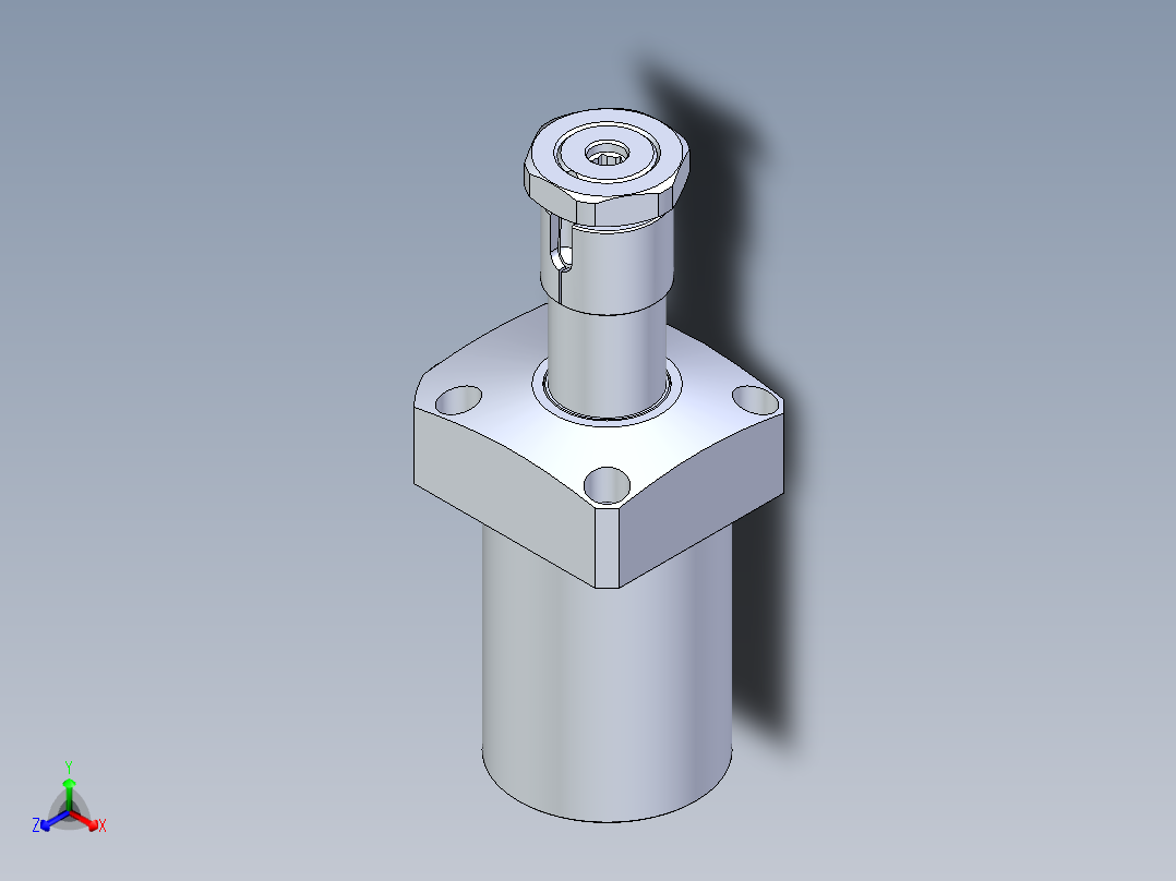 KOSMEKLHA0750-CR-Q25多系列多零件图纸模型正等轴测图