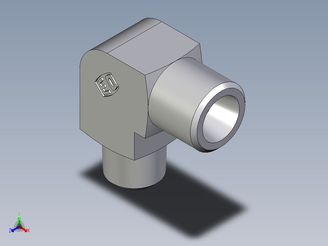 卡套式工业通用硬管接头EO_Male_stud_elbow_WE06LRCFX