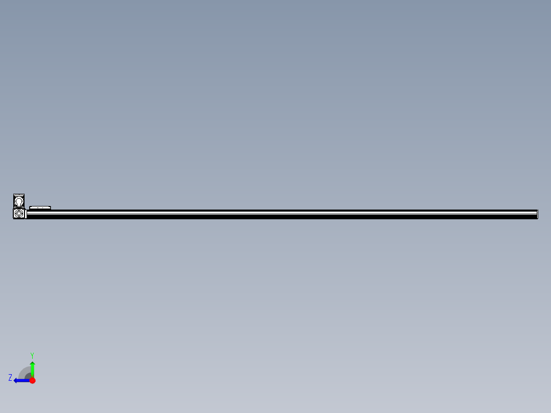 同步带全封闭直线模组TPA-HCB-105D-90-L2850-LU-C-P20-N3右视图