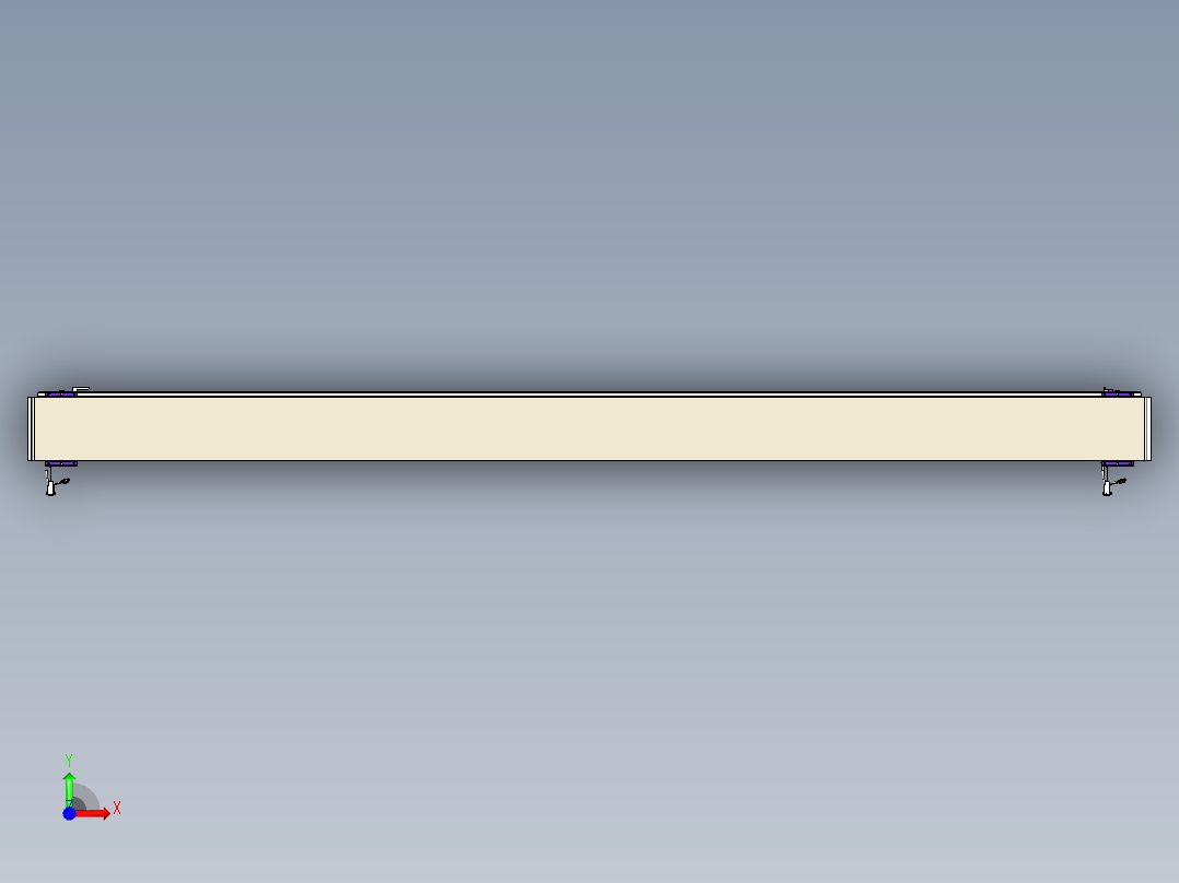 威洛博VL系列直线电机模组-2VL22H1-S3500前视图