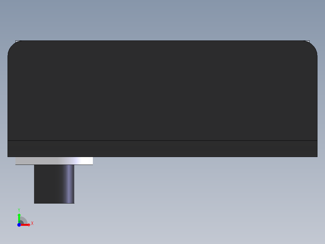 玻璃铰链前视图