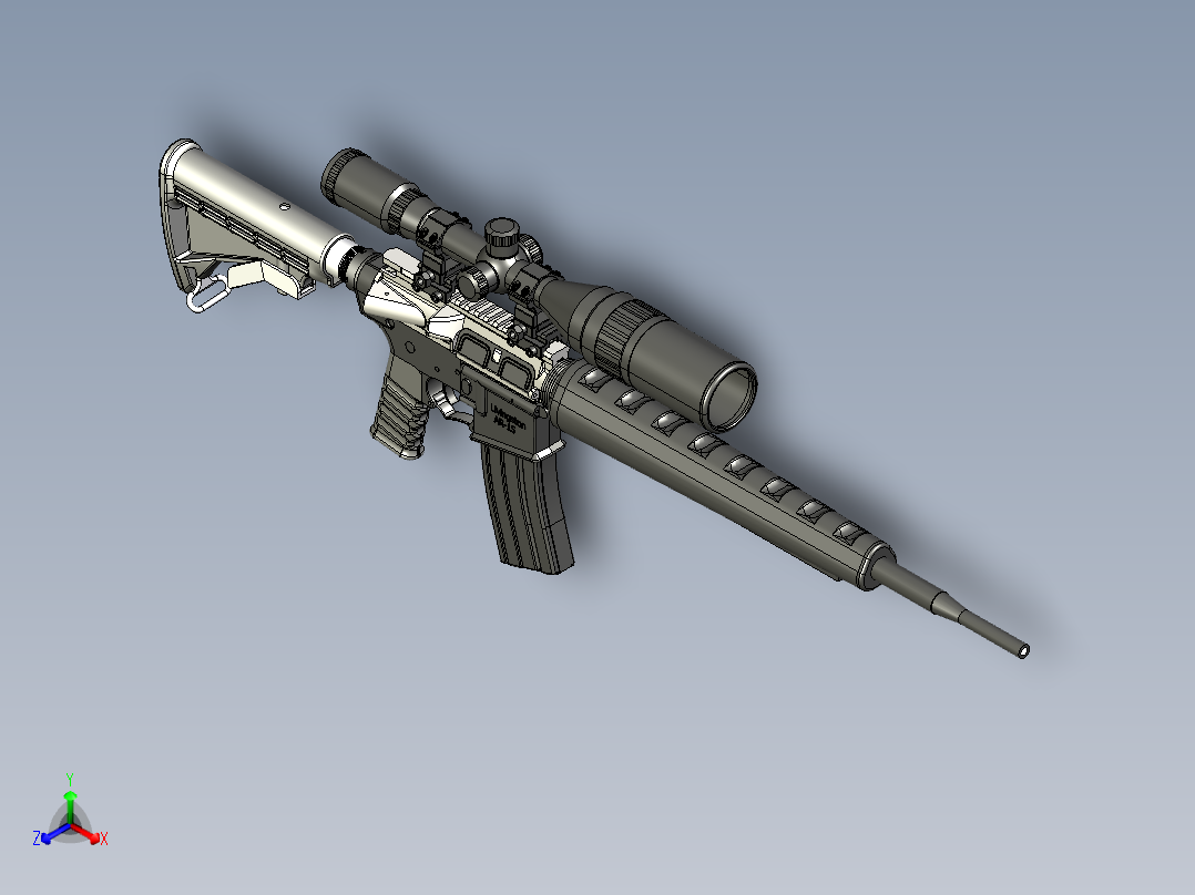 AR15自动步枪