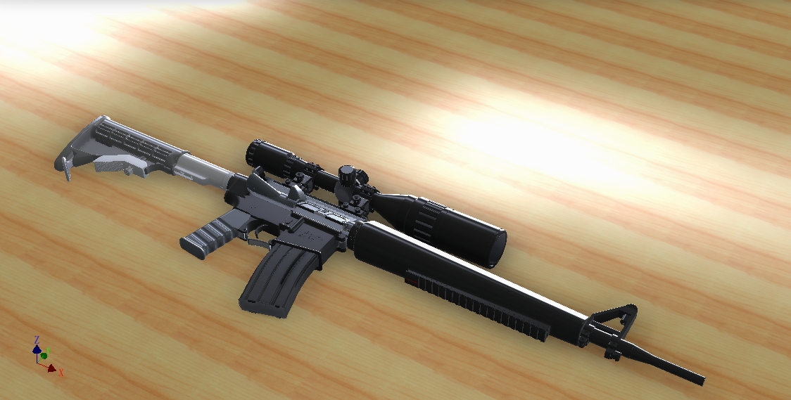 AR15自动步枪