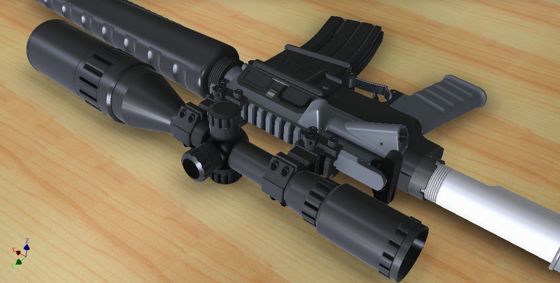 AR15自动步枪