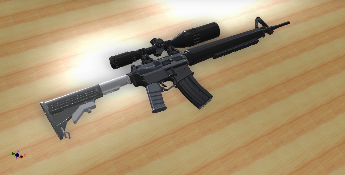 AR15自动步枪