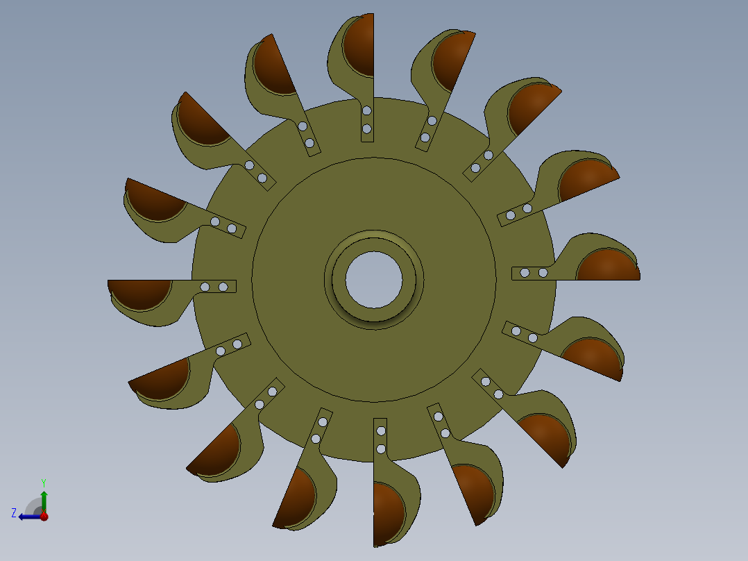 旋转结构右视图