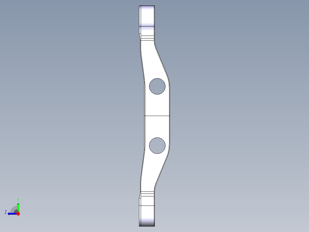 CRH2动车转向架构架三维模型481538右视图