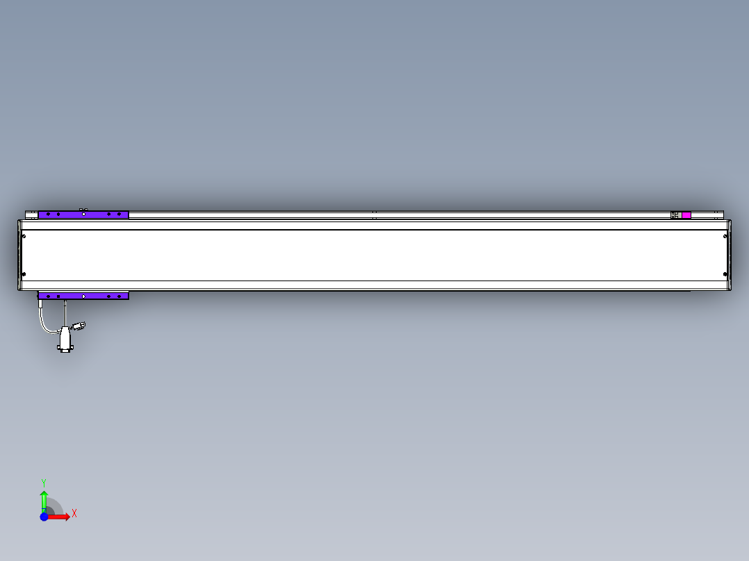 威洛博VL系列3d模型模组VL14S2Y-S1150前视图