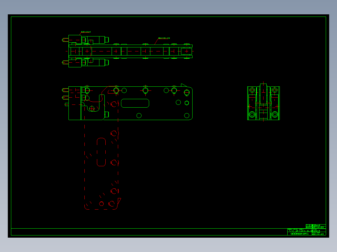 KOSMEKMRD1190-400多系列多零件图纸模型