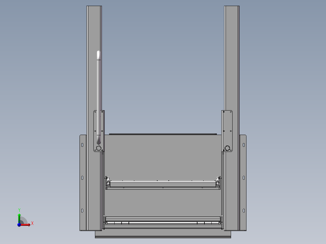 车载轮椅提升机(1)前视图