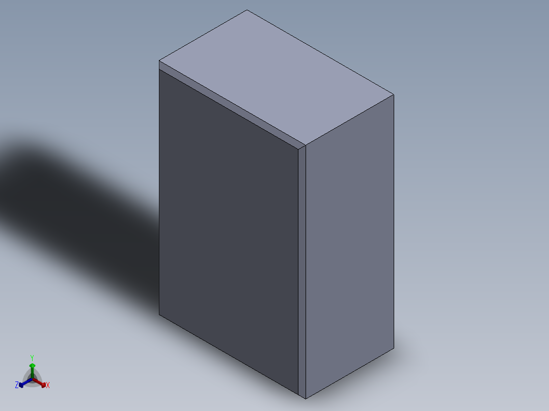 双传单正等轴测图