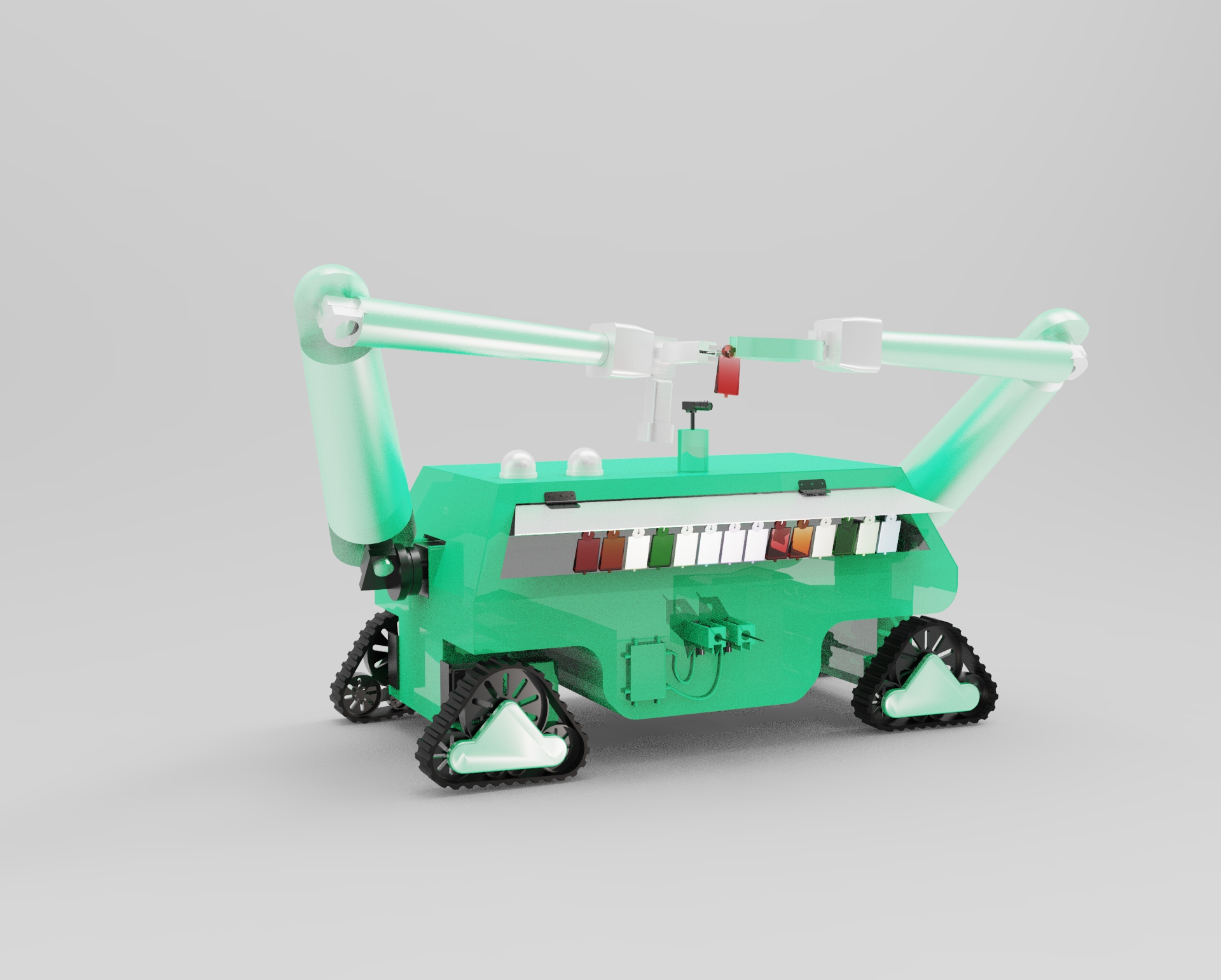 树木检测输液车