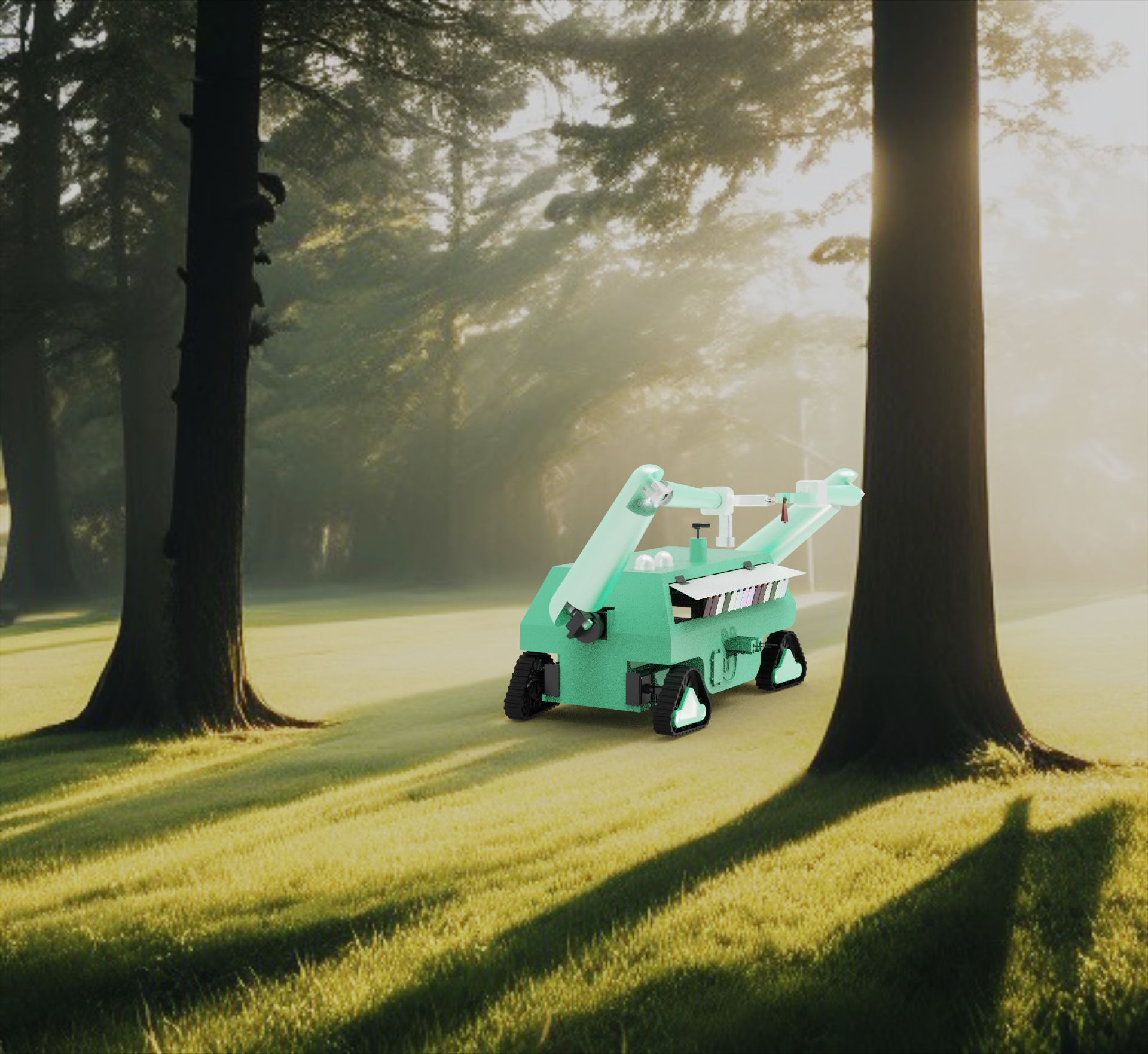 树木检测输液车