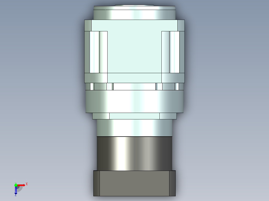 直齿孔PLX220-L3 42-114.3-200-M12.stp俯视图