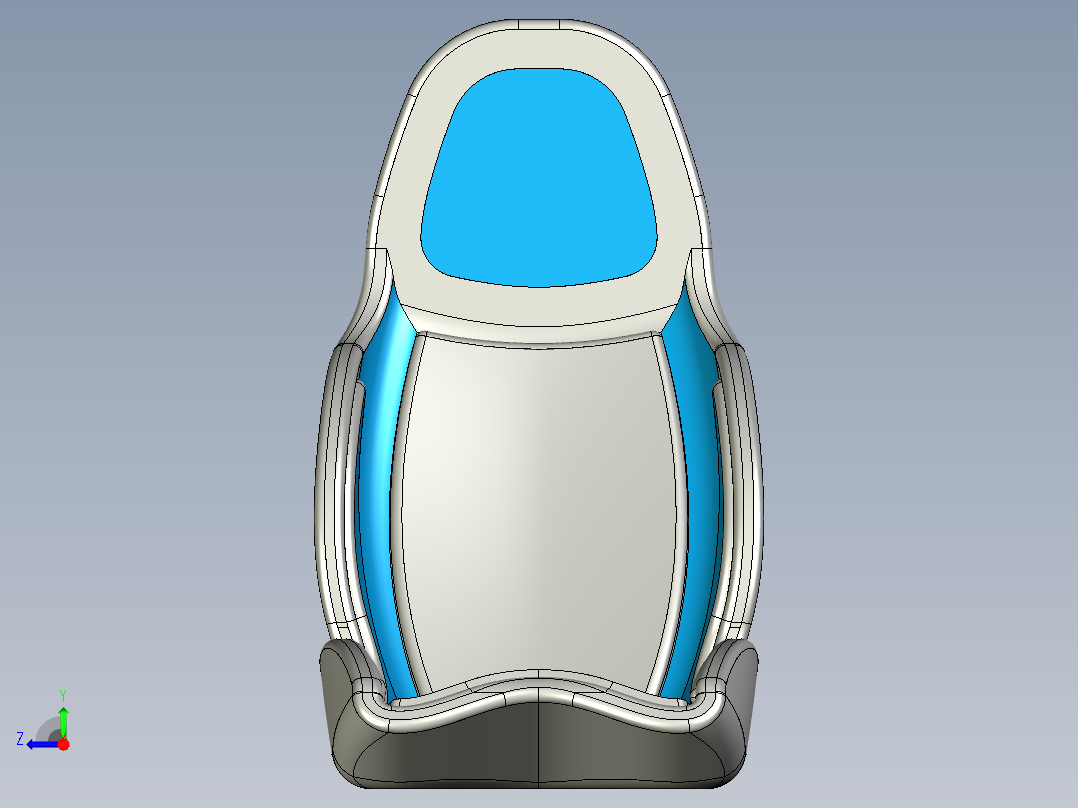 汽车座椅 (25)右视图