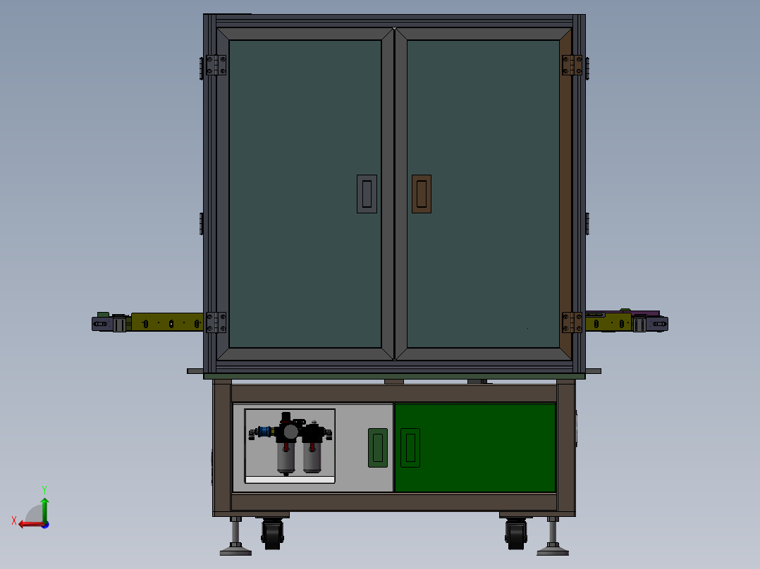 自动PCM胶折弯整形机sw18后视图