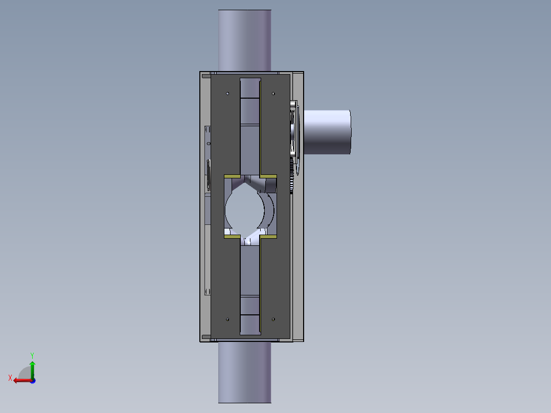 钻杆稳定器SW三维图 1287467==50后视图
