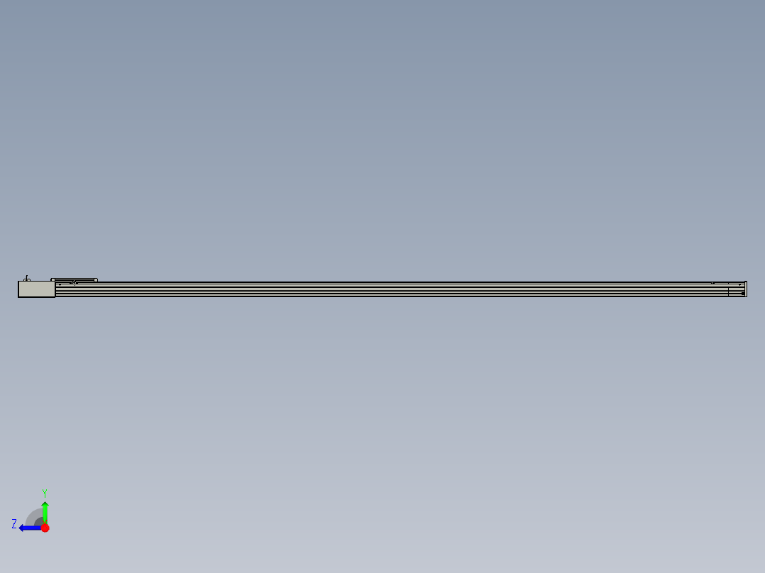 欧规系列-LB8-L75-S3400-BL-ZP75-C3右视图