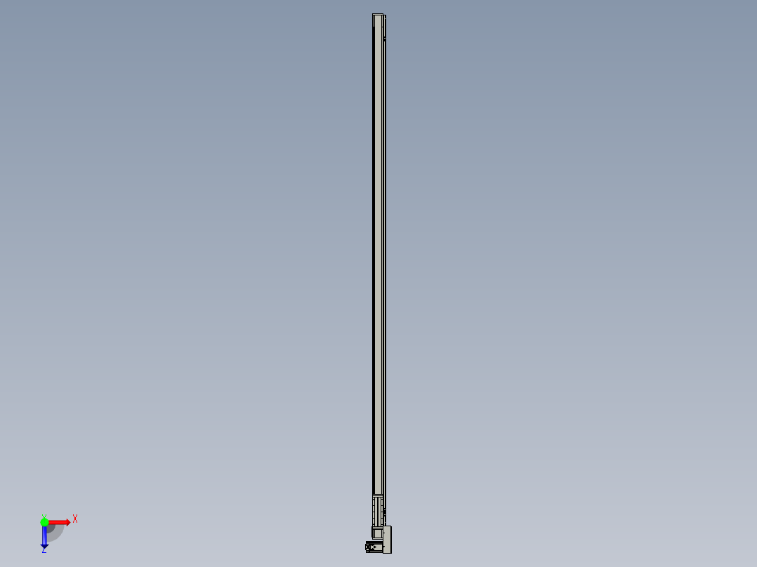 欧规系列-LB8-L75-S3400-BL-ZP75-C3俯视图