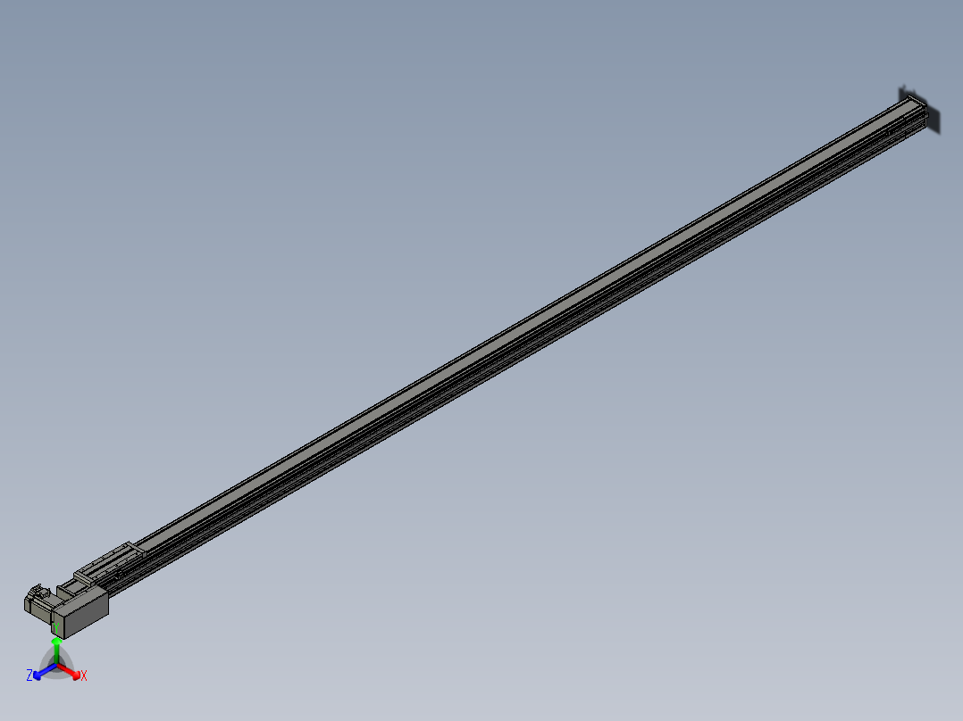 欧规系列-LB8-L75-S3400-BL-ZP75-C3正等轴测图