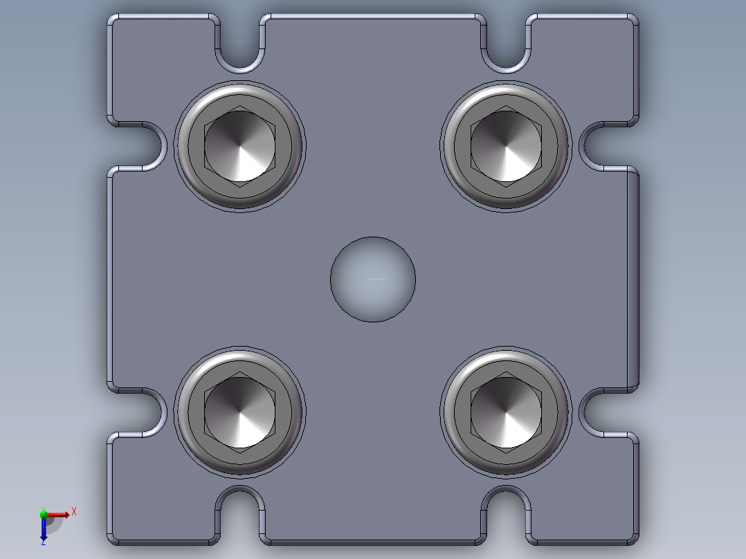 铝型材及其附件5.33.45.9090.M16俯视图