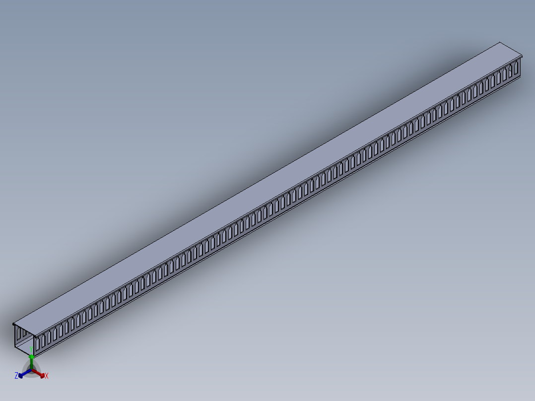 线槽正等轴测图