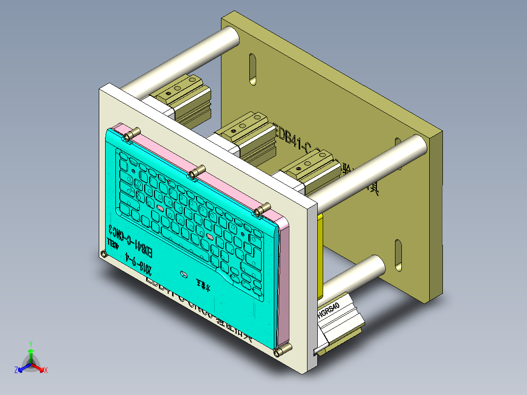 EDB41-C-CNC3-180912正等轴测图