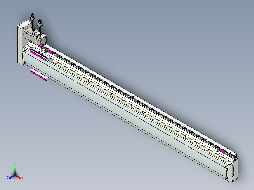威洛博QF10-Lxx-C-S960-BR-ZP10-C3正等轴测图