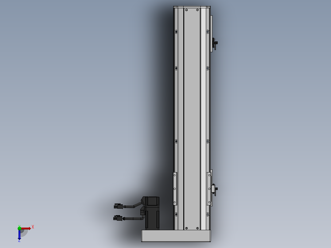 精密模组MY120-T10-400L-BR-P10B-C4-C俯视图