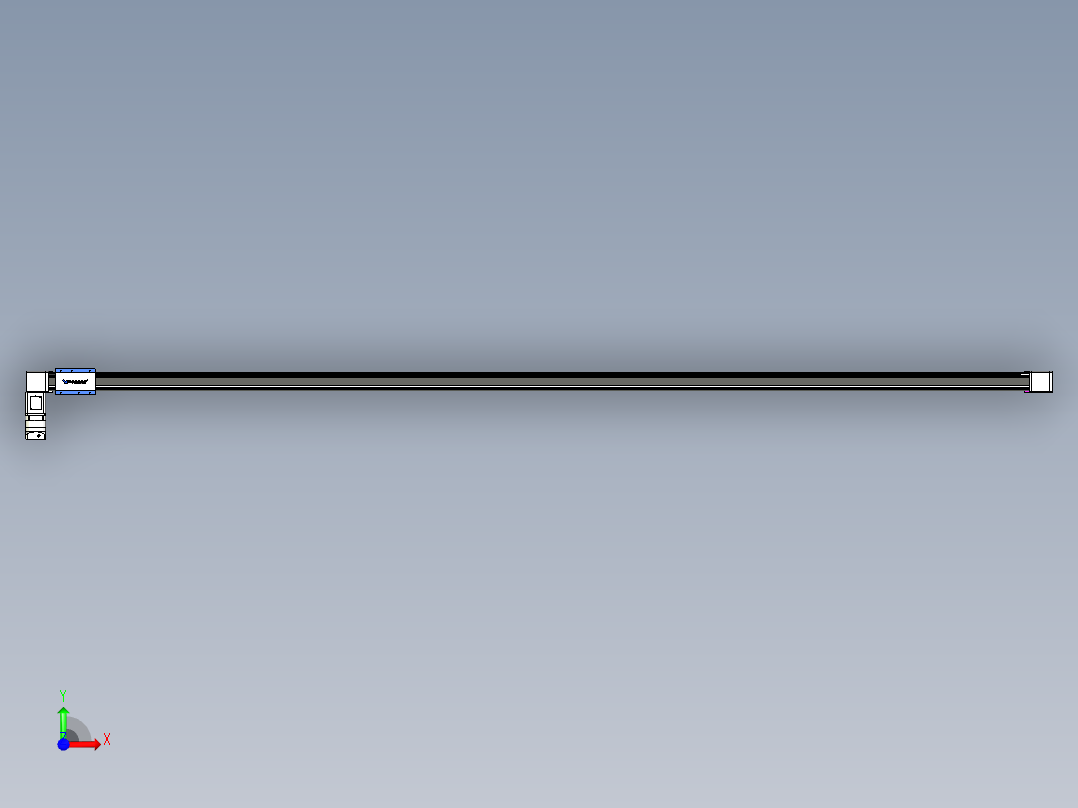 威洛博LB.GB同步带传动--欧规系列GB8-L192-S4150-BL-P75-K前视图