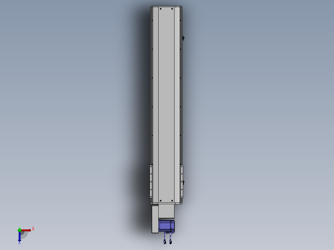 精密模组MT220-L150-1000-L-M75-C4俯视图