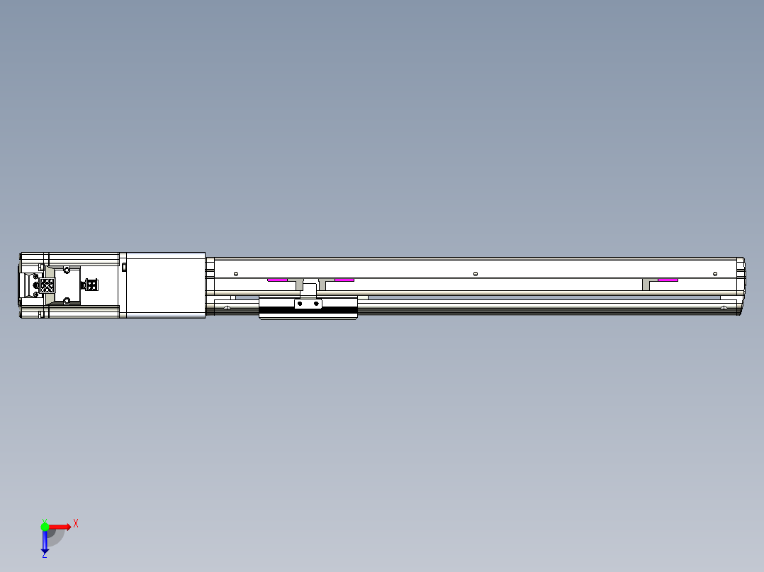威洛博QF13-Lxx-C-S300-BC-ZP40-C3俯视图