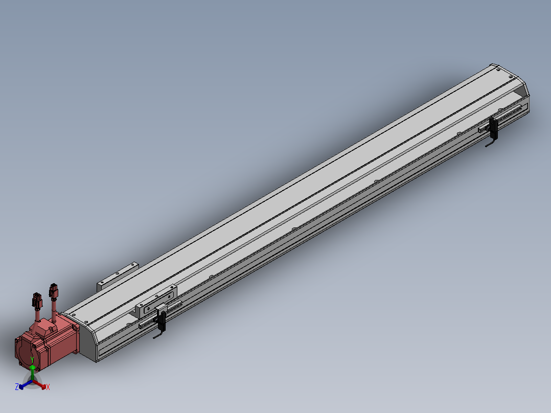 精密模组MY100-T10-800L-BC-P20B-C4-C正等轴测图