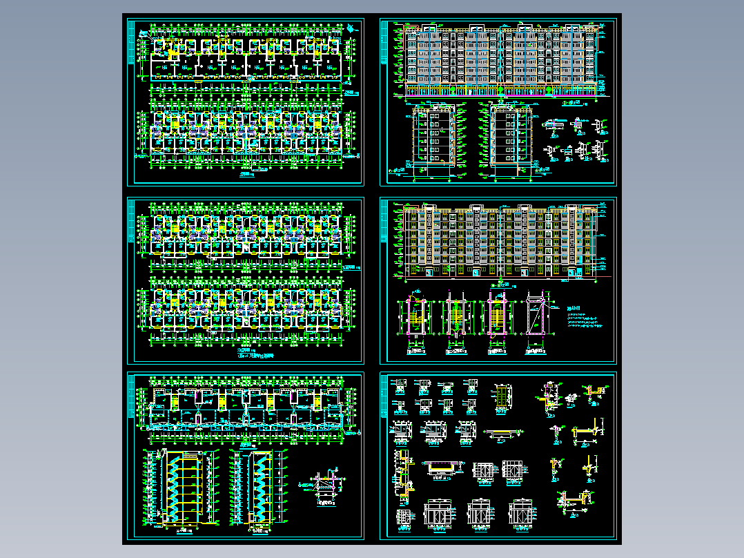 某市高档小区住宅施工图纸