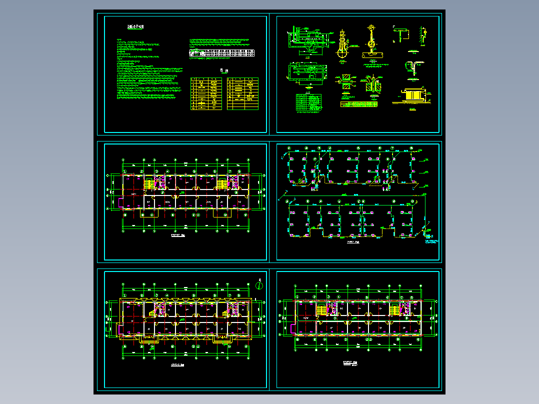 某三层办公楼采暖图