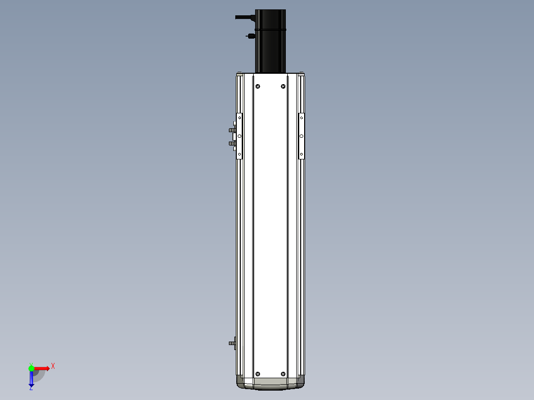 Toyo东佑达直线模组-ETH13-400-BC-200W+煞車俯视图