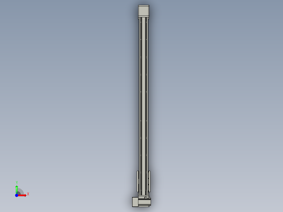 欧规系列-GB8-L96-S1300-BLD-P40-MS3前视图