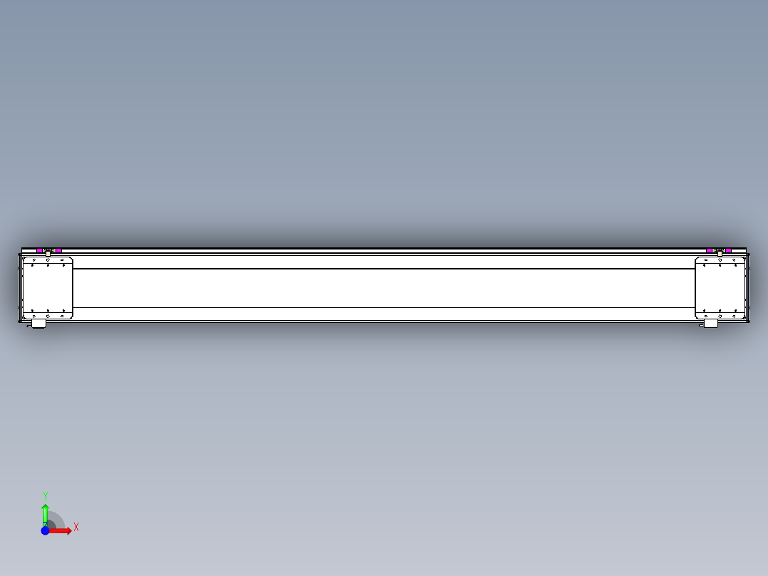 威洛博LC系列3d模型模组2LC22H1Y-S1950前视图