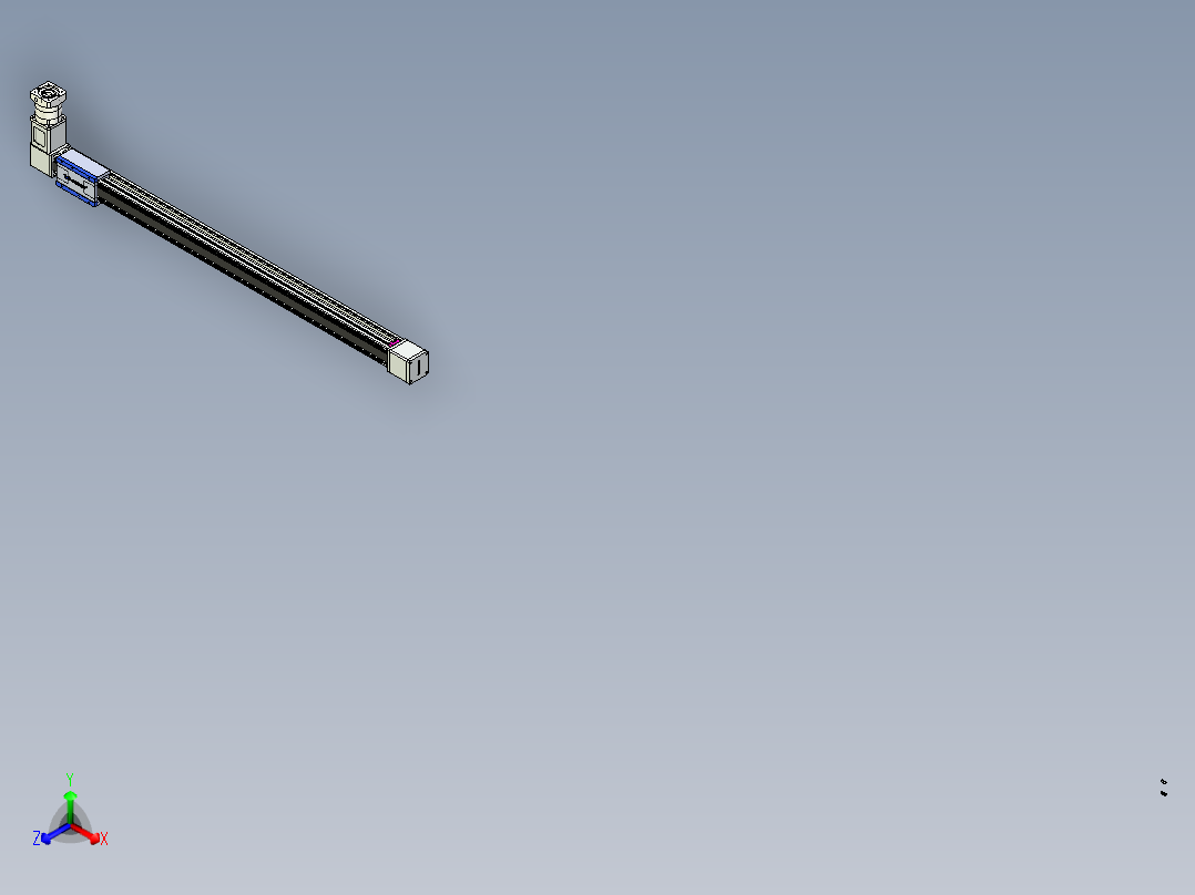 威洛博LB.GB同步带传动--欧规系列GB8-L192-S1350-BR-P75-K正等轴测图