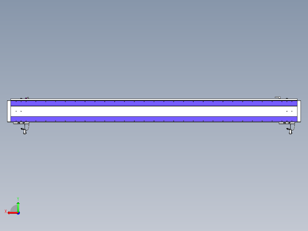 威洛博VL系列直线电机模组-2VL22H2-S2500后视图