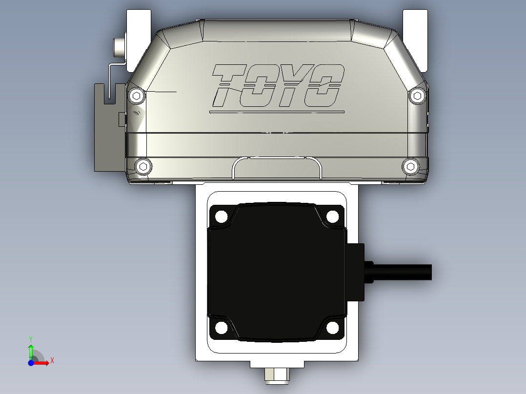 Toyo东佑达直线模组-ETH14-150-BM-200W+煞車前视图