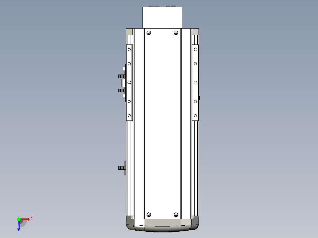 Toyo东佑达直线模组-ETH14-150-BM-200W+煞車俯视图
