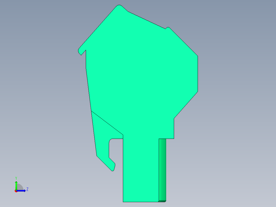 DEGSON 2EDG 系列 5.0mm 可插拔接线端子组-2EDGKL-5.0-17P-14-00AH左视图