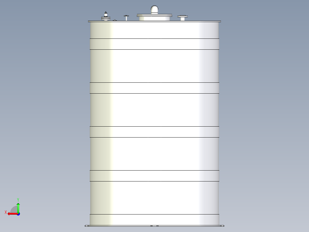 混凝剂加药站后视图