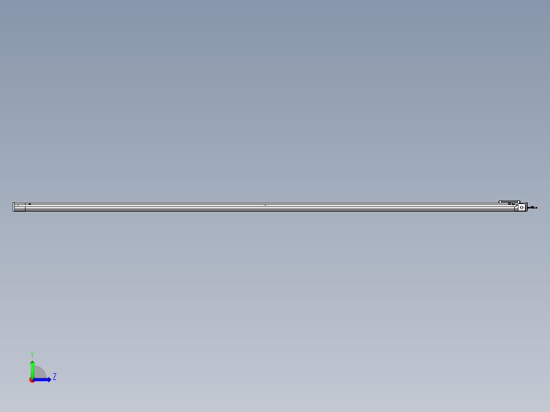 威洛博LB.GB同步带传动--欧规系列LB6A-L130-S3750-BL左视图