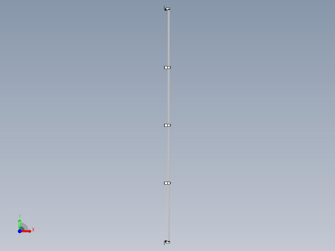 基恩士SL-JB239_side-mount_kc图纸模型前视图