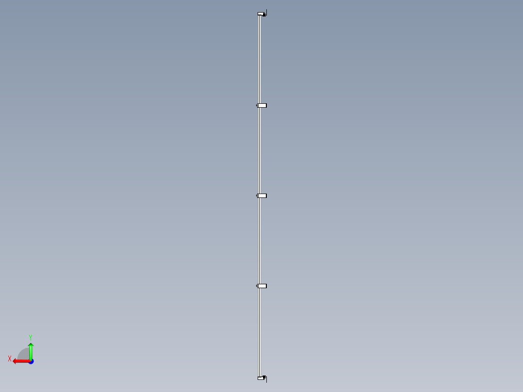 基恩士SL-JB239_side-mount_kc图纸模型后视图