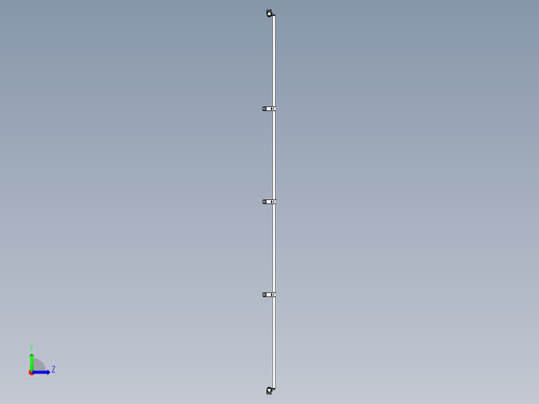 基恩士SL-JB239_side-mount_kc图纸模型左视图